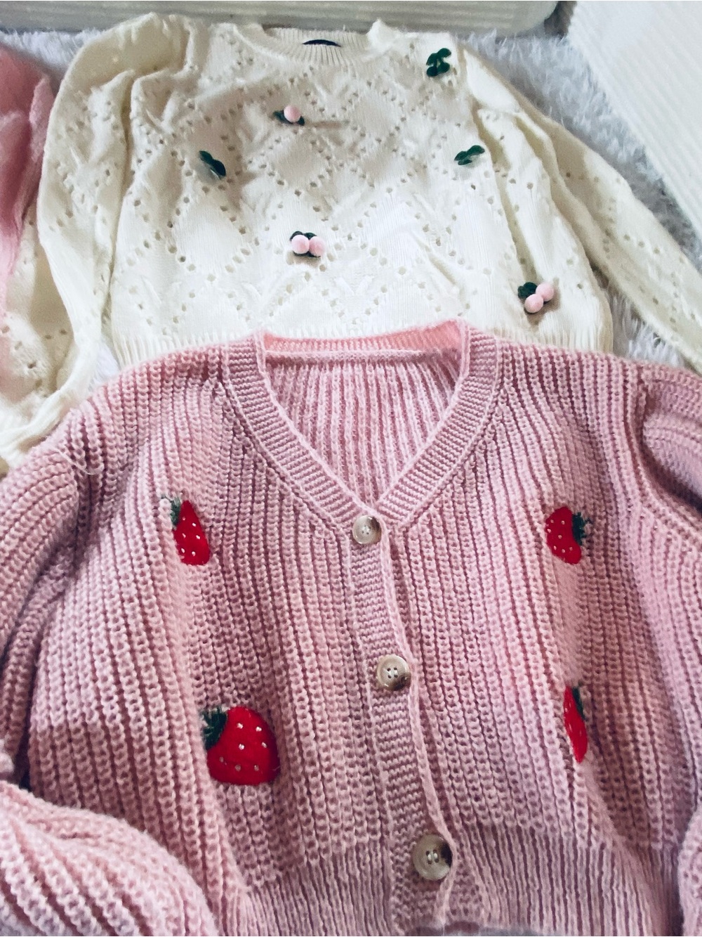🩷 Romantic Knit Bundle 🌸
4 Sweaters • Soft Girl • Coquette • Balletcore, S adult - Picture 2 of 6
